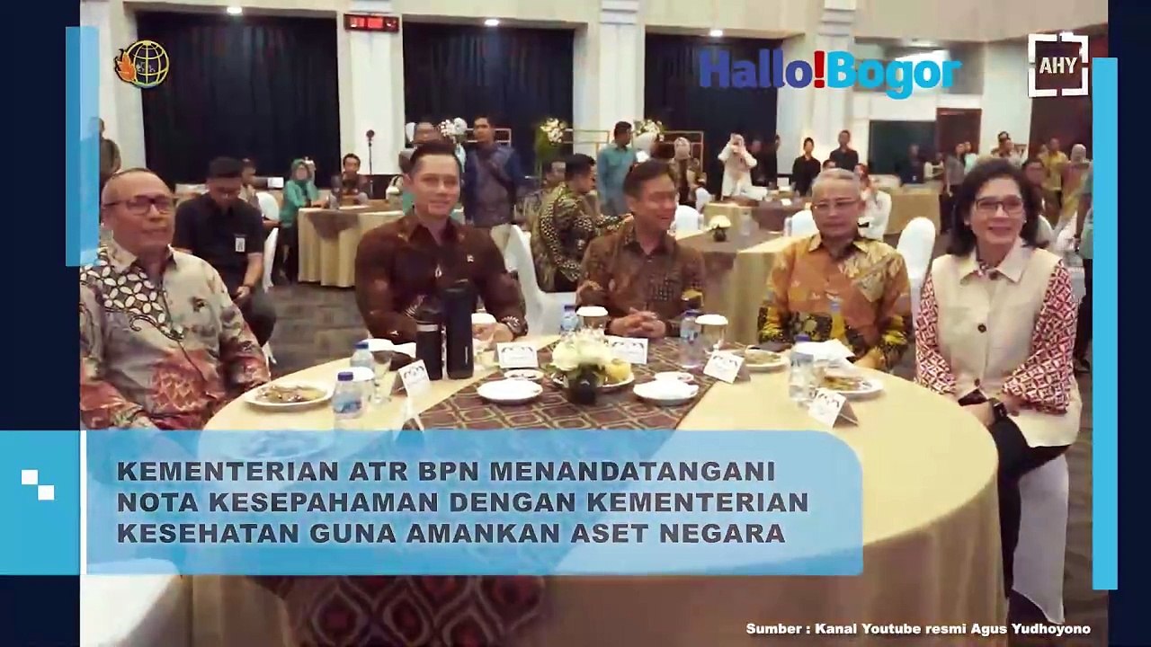 Kementerian ATR/BPN dan Kesehatan Tandatangani Kesepakatan Lindungi Aset Negara
