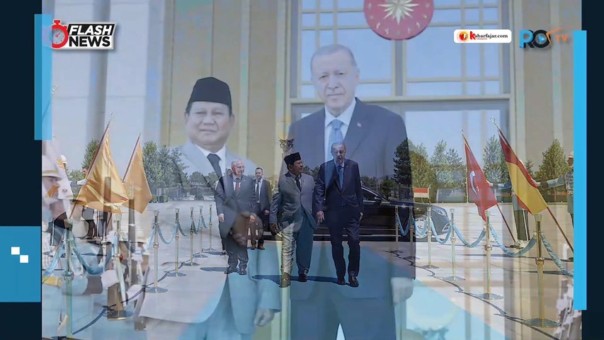 Usai Bertemu, Erdogan Antar Langsung Prabowo Hingga ke Mobil