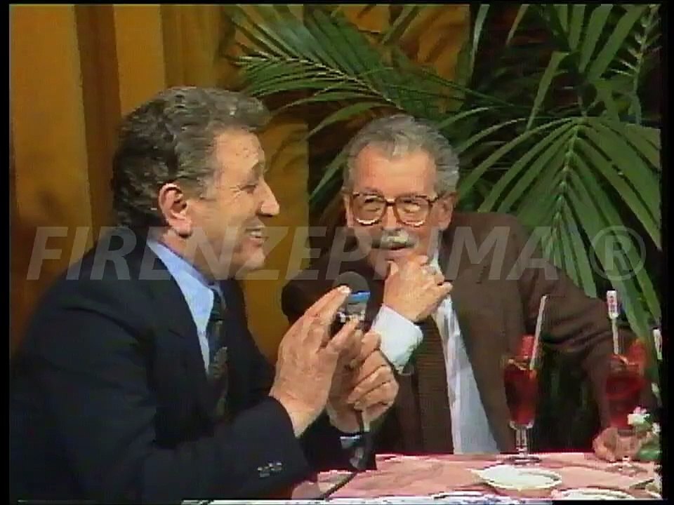 Testimonianza  Sen. Luciano Bausi nascita di Firenze Libera. La prima TV libera italiana - TCT.1987