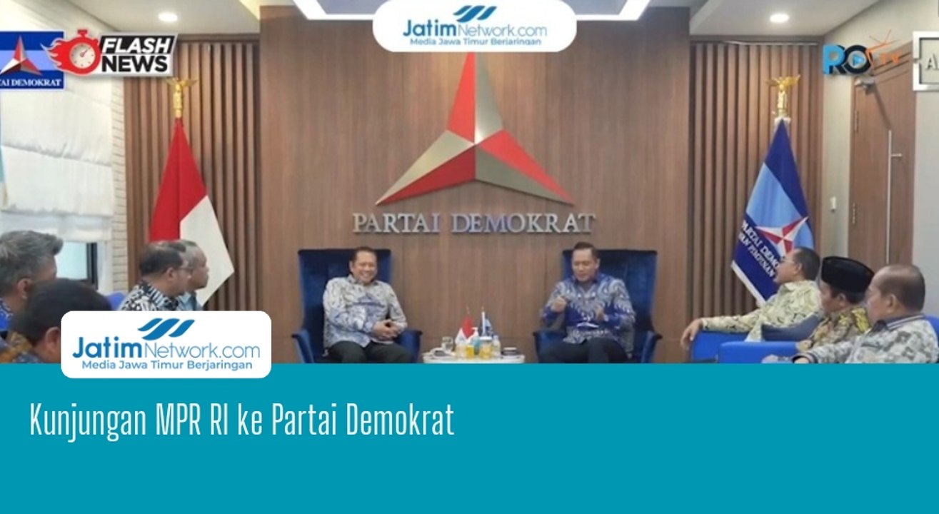 Kunjungan MPR RI ke Partai Demokrat