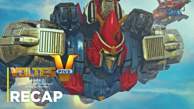 Voltes V Legacy: Mechanical Eagle powers up Voltes V! (Episode 64)
