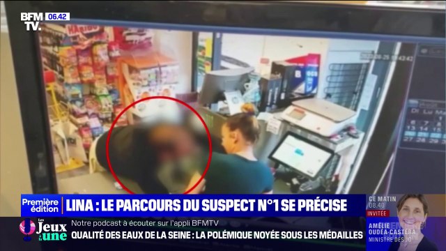 Un mois avant la disparition de Lina, le principal suspect filmé en train de braquer une supérette