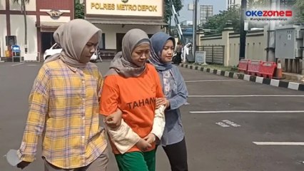 Ini Tampang Penganiaya Balita di Daycare Depok, Pakai Baju Tahanan dan Kondisi Mual