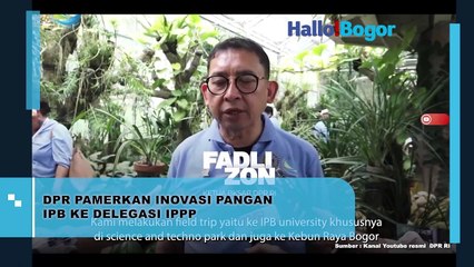 DPR Tampilkan Inovasi Pangan IPB: Delegasi Pasifik Terpesona dan Siap Jalin Kerja Sama