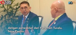 Fadli Zon Bertemu Perwakilan Tuvalu Bahas Isu Perubahan Iklim