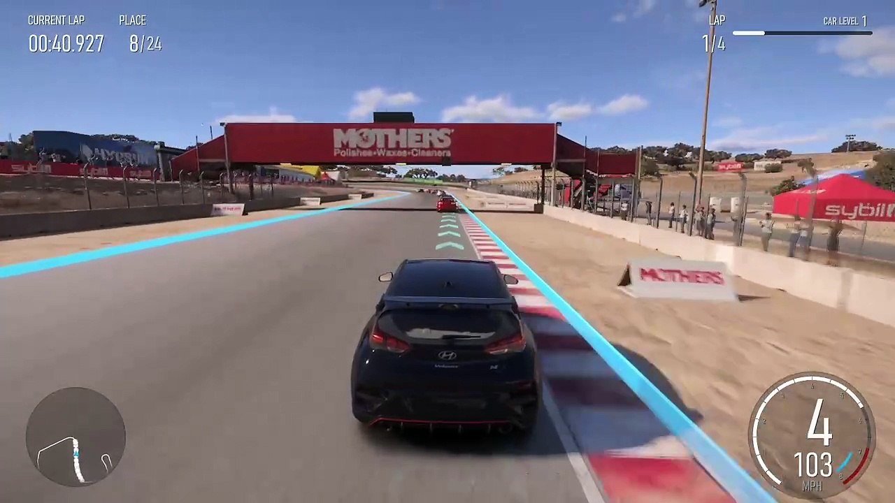Watch me burn some rubber in Forza Motorsport