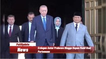 Diistimewakan, Erdogan Antar Langsung Prabowo Hingga Depan Pintu Mobil Usai Bertemu