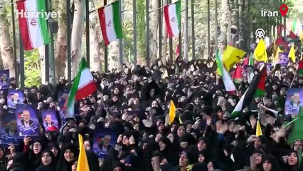 Hamas Siyasi Büro Başkanı Haniye için cenaze töreni düzenlendi