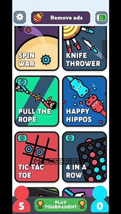 Tic-tac-toe Game (2 Players Game)