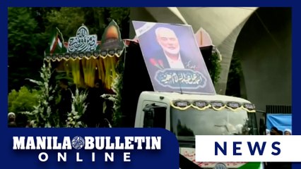 Funeral for killed Hamas leader Ismail Haniyeh in Tehran