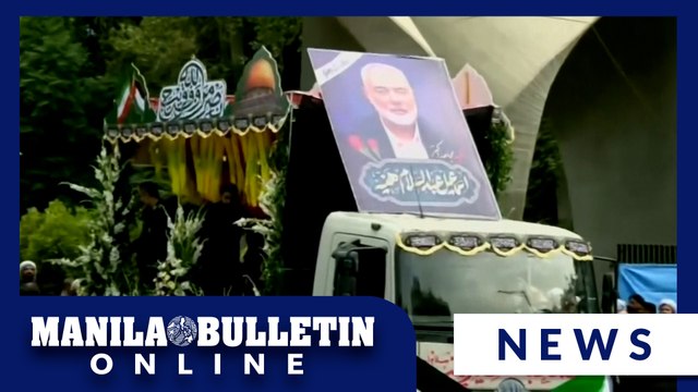 Funeral for killed Hamas leader Ismail Haniyeh in Tehran