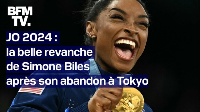 JO 2024: la belle revanche de la gymnaste américaine Simone Biles après son abandon à Tokyo