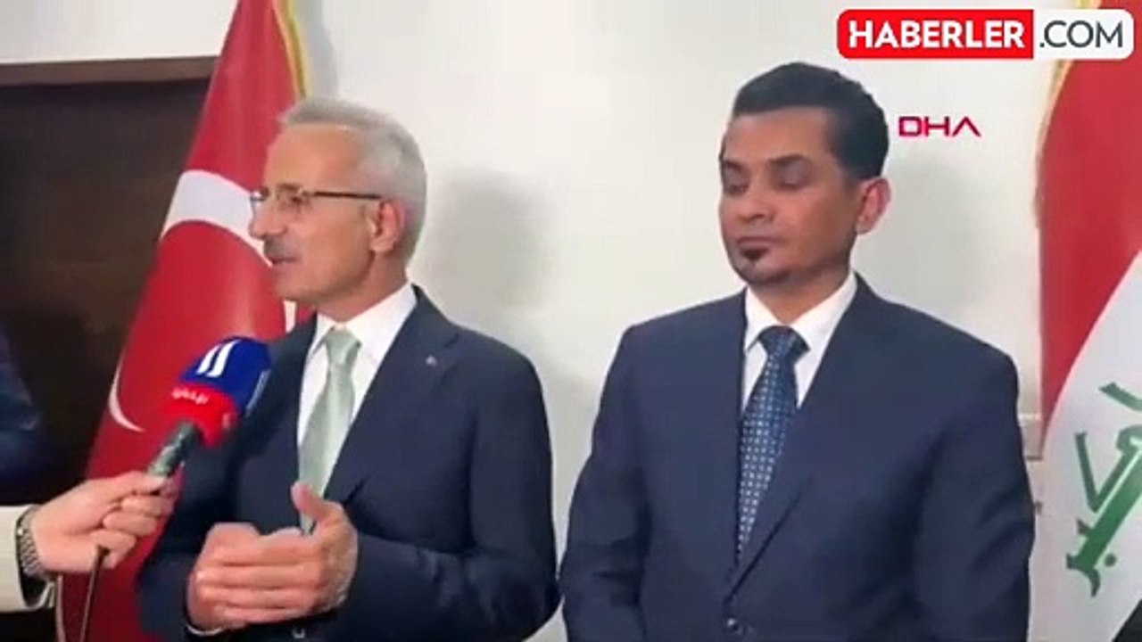 Ulaştırma Bakanı Abdulkadir Uraloğlu, Irak Ulaştırma Bakanı ile görüştü