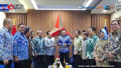 Partai Demokrat Terima Kunjungan Para Pimpinan MPR RI Bahas Biaya Politik dan Peran Wakil Rakyat