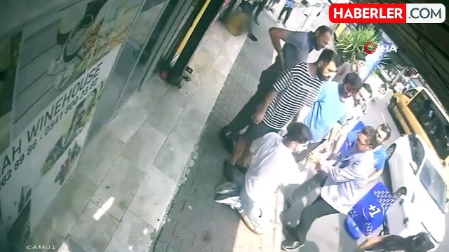 Sarıyer'de ruhsat kavgasında polisin silah doğrulttuğu şahsa halası siper oldu: O anlar kamerada