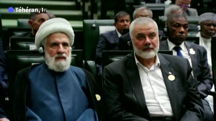 Des Gazaouis réagissent à l'assassinat du chef du Hamas à Téhéran