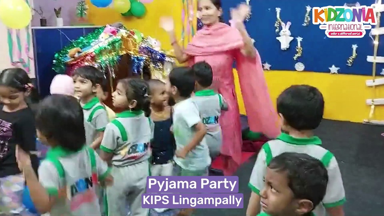 Best International Preschool In KPHB | Montessori School In Nallagandla | Pyjama Party