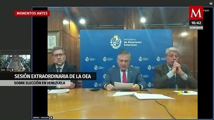Así avanza la reunión de la OEA sobre las elecciones en Venezuela