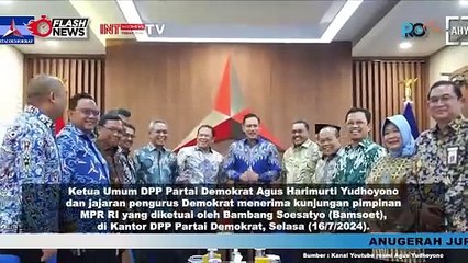 Partai Demokrat Terima Kunjungan MPR RI