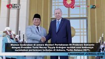 PRESIDEN TURKI ERDOGAN ANTAR LANGSUNG PRABOWO HINGGA MASUK MOBIL USAI BERTEMU