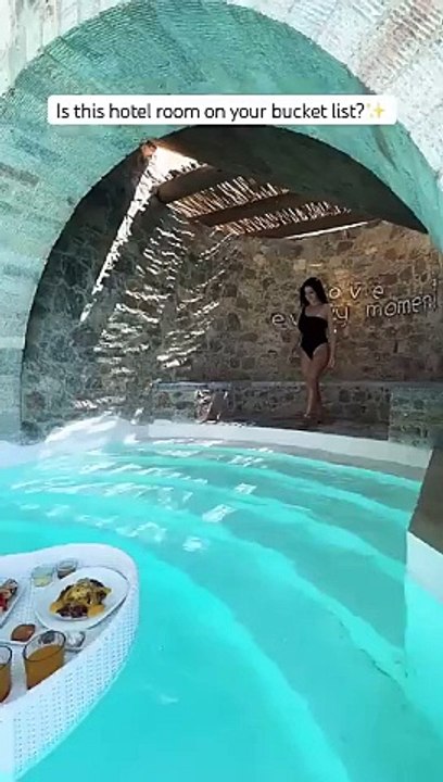 Best short viral trending reel 2024Imagine staying here✨ #greece #hotel