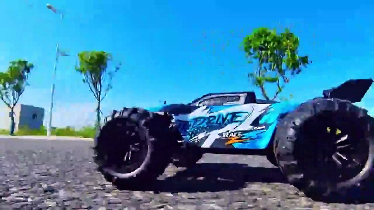 1:16 75KM/H or 50KM/H 4WD RC Car with LED Remote