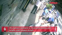 Sarıyer'de ruhsat kavgası! Polis silah doğrulttu halası siper oldu