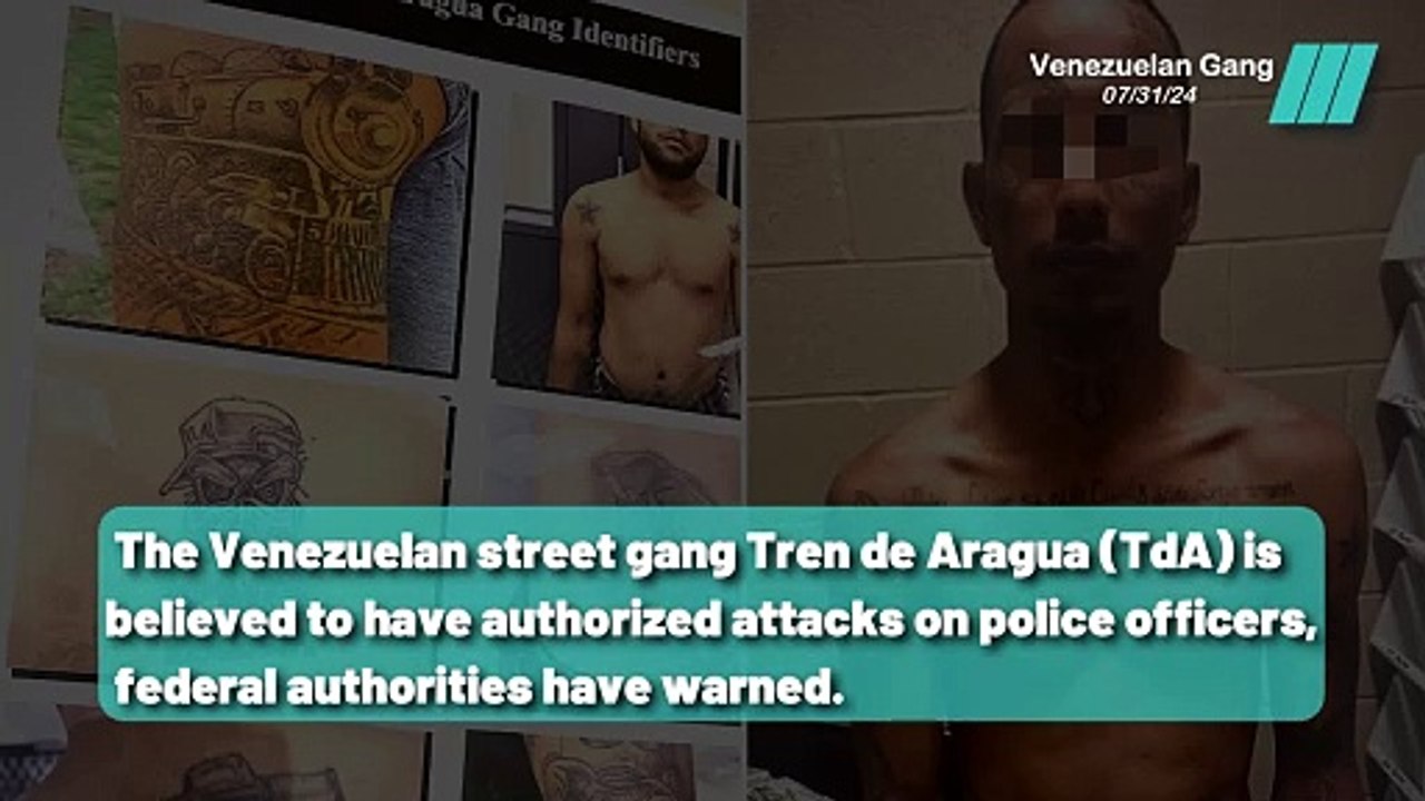 Gang War Alert: Tren de Aragua Targets U.S. Police Officers