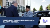 MOMEN KEAKRABAN ERDOGAN-PRABOWO, DIANTAR LANGSUNG KE MOBIL USAI PERTEMUAN