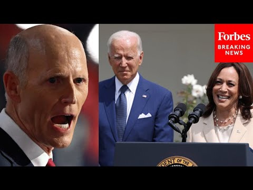 'Weakness And Appeasement': Rick Scott Condemns Biden-Harris Admin's Military Posture