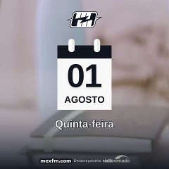 Bom dia (01/Ago/2024) #webradiomexfm #goodvibes #mexfm #mexnews #bomdia #quintafeirou