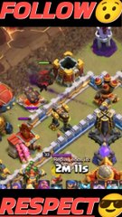 TOWNHALL 16 STRATEGY battle BLIMP & SUPER archer  ( CLASH KF CLANS )