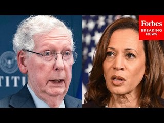 'Why Don't We Take A Look At How She Did...': McConnell Rips Into Kamala Harris's 'Shocking' Record