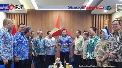 Partai Demokrat Terima Kunjungan Para Pimpinan MPR RI Bahas Biaya Politik dan Peran Wakil Rakyat