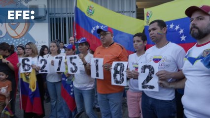 Opositores venezolanos protestan contra el "fraude" y valoran apoyo de Panamá a su causa