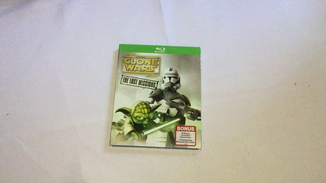 Star Wars: The Clone Wars The Lost Missions (Season 6) Blu-Ray Unboxing