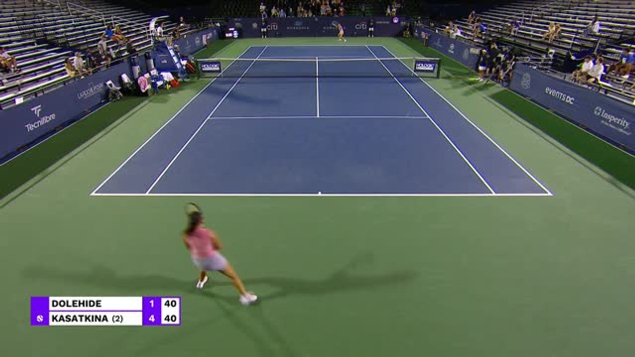 Washington - Dolehide sort Kasatkina