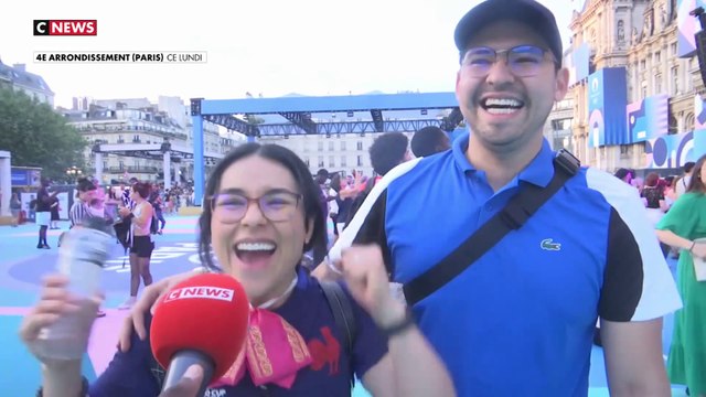Jeux olympiques : les fanzones font vibrer les Français... et les touristes
