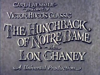 The Hunchback of Notre Dame - Full Movie - Lon Chaney