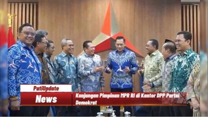 Silaturahmi Kebangsaan, Partai Demokrat Terima Baik Kunjungan MPR RI