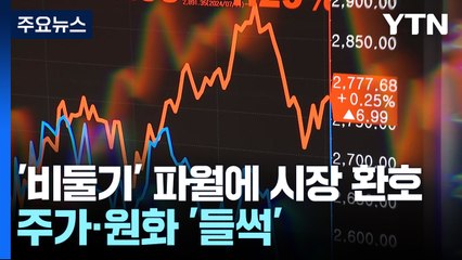 '비둘기' 파월에 시장 환호...주가·원화 '들썩' / YTN