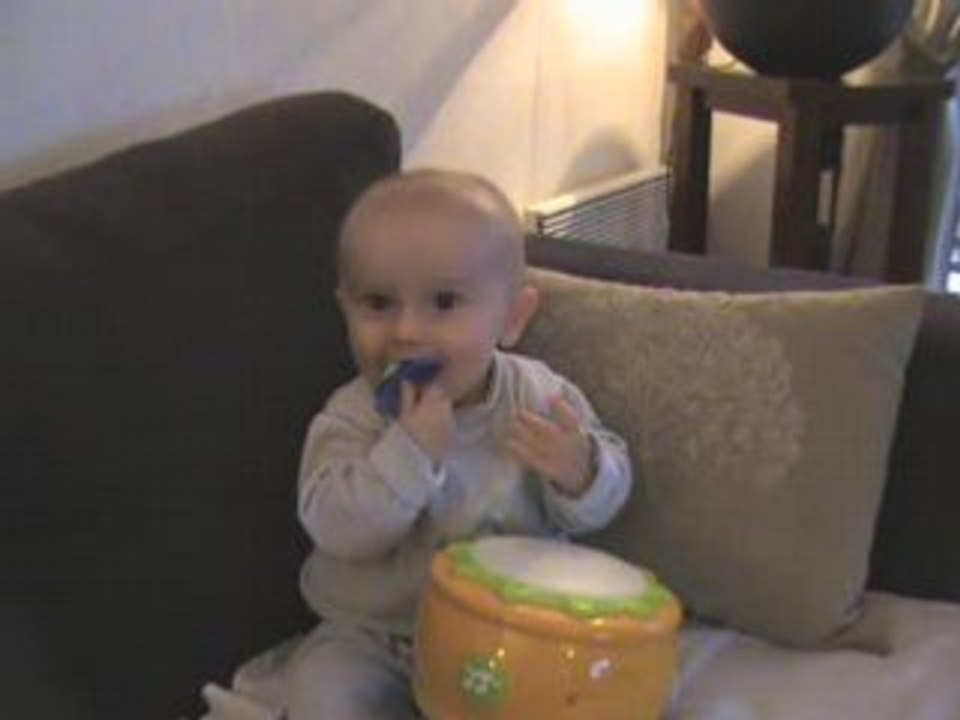 Quentin et son tam-tam