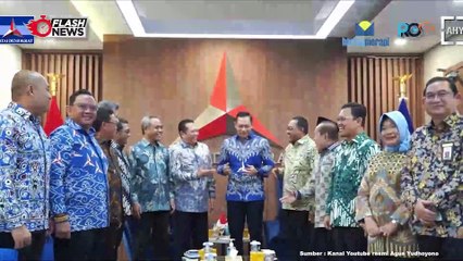 Partai Demokrat Terima Kunjungan Para Pimpinan MPR RI Bahas Biaya Politik dan Peran Wakil Rakyat