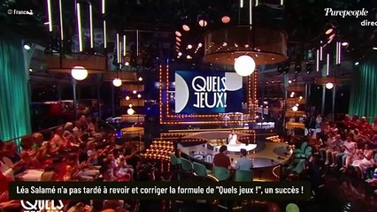 Télécharger la video: Léa Salamé : Son émission Quels jeux ! critiquée, elle agit en conséquence et ça paye déjà !