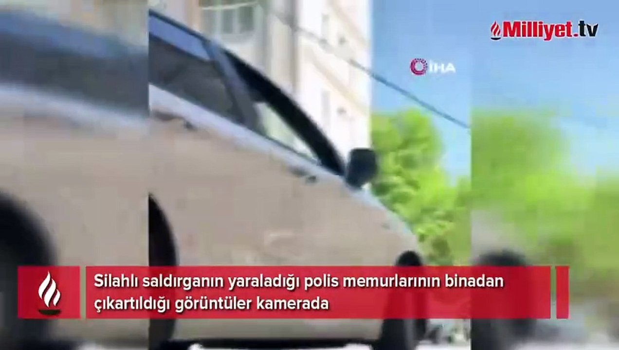 Kentte silahlı saldırgan dehşeti! 2 polisi yaraladı, ailesini rehin aldı