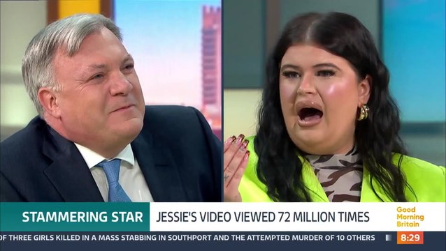 Ed Balls fights back tears as stammer campaigner thanks him for ‘representation’