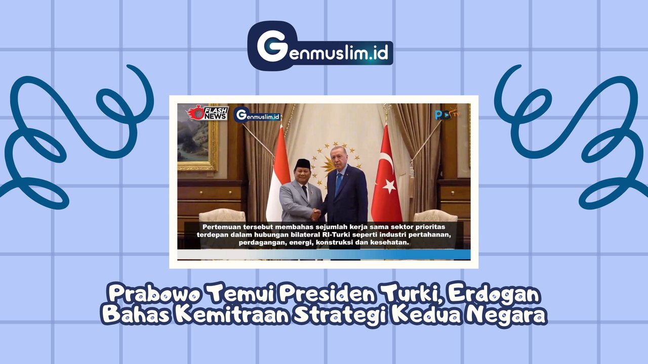 Prabowo Temui Presiden Turki, Erdogan Bahas Kemitraan Strategi Kedua Negara