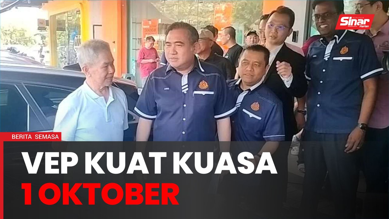 Lagi 100,000 kenderaan Singapura dijangka daftar VEP sebelum 1 Oktober