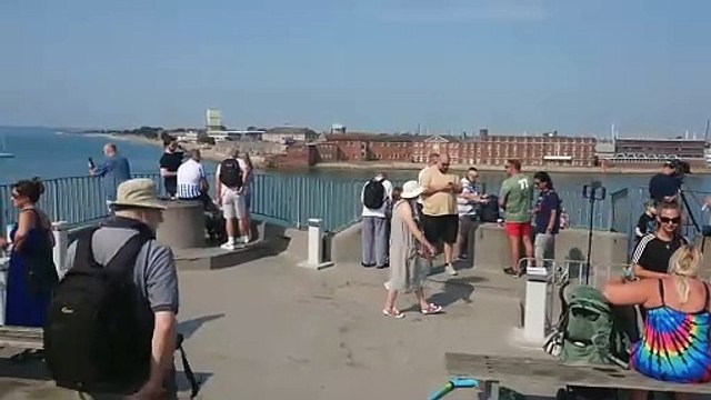 Royal Navy aircraft carrier HMS Prince of Wales sailing from Portsmouth delayed