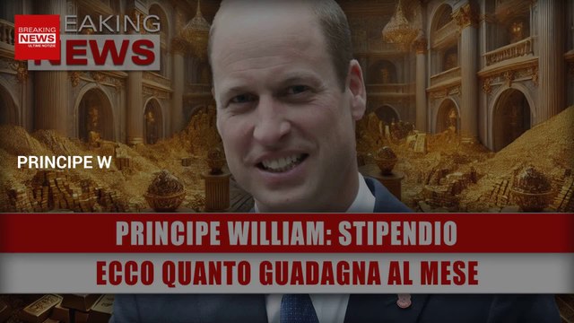 Principe William, Stipendio: Ecco Quanto Guadagna Al Mese!